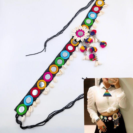 Stylish Navratri Multicolor Hipbelt