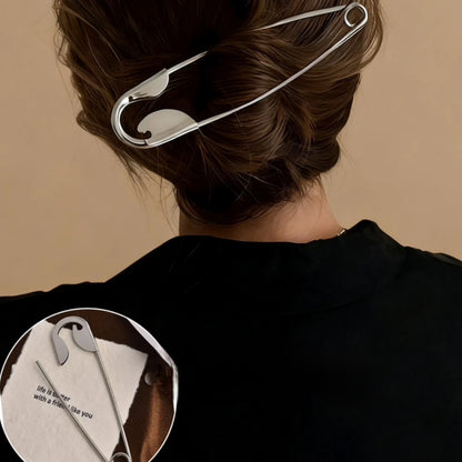 Viral Safety Pin for Hair Bun