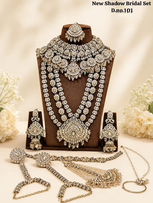 Champagne Tone Full Bridal Set for Her
