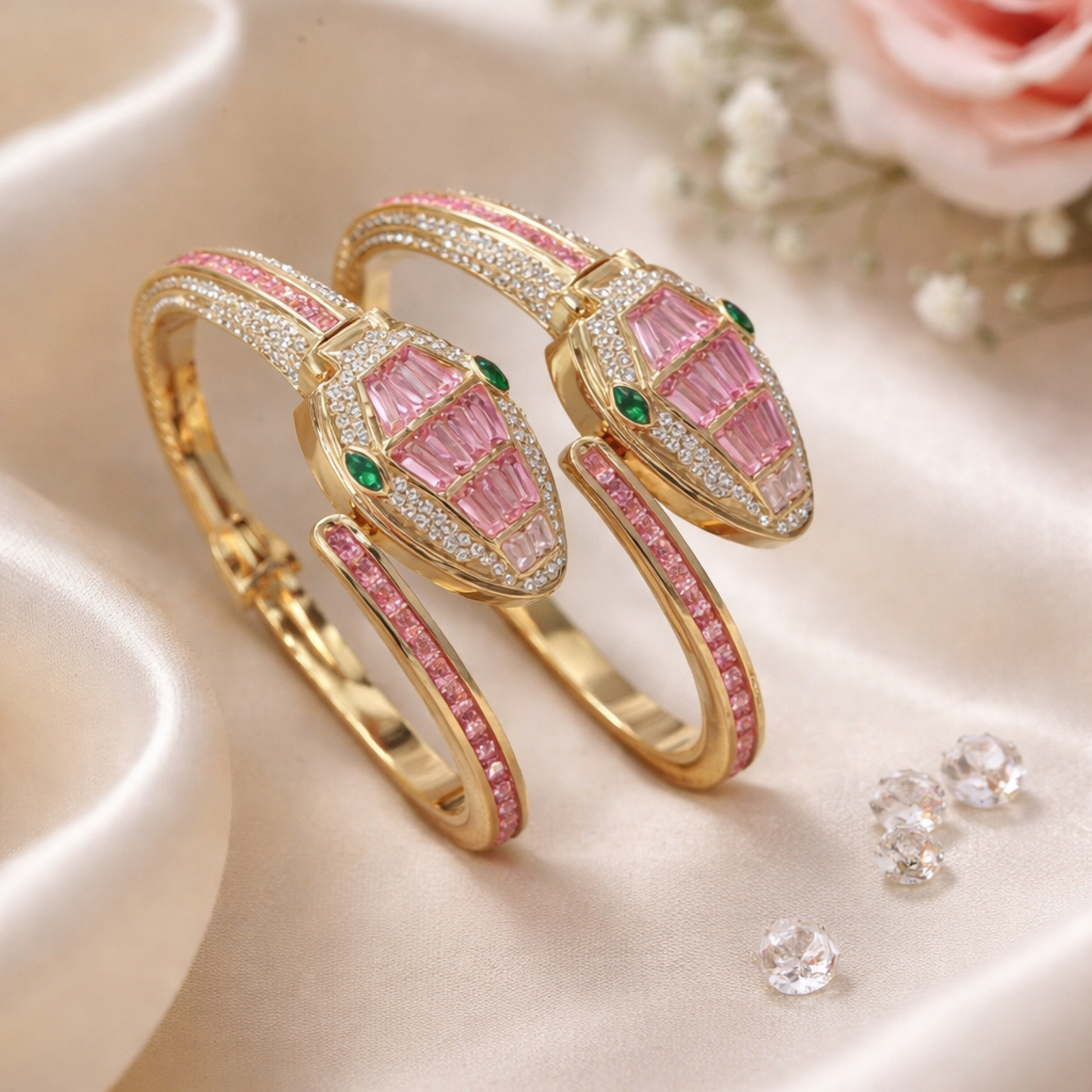 Stylish Snake Watch Bracelet