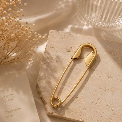 Viral Safety Pin for Hair Bun