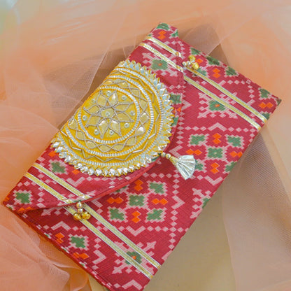 Bandhani Clutch for Her