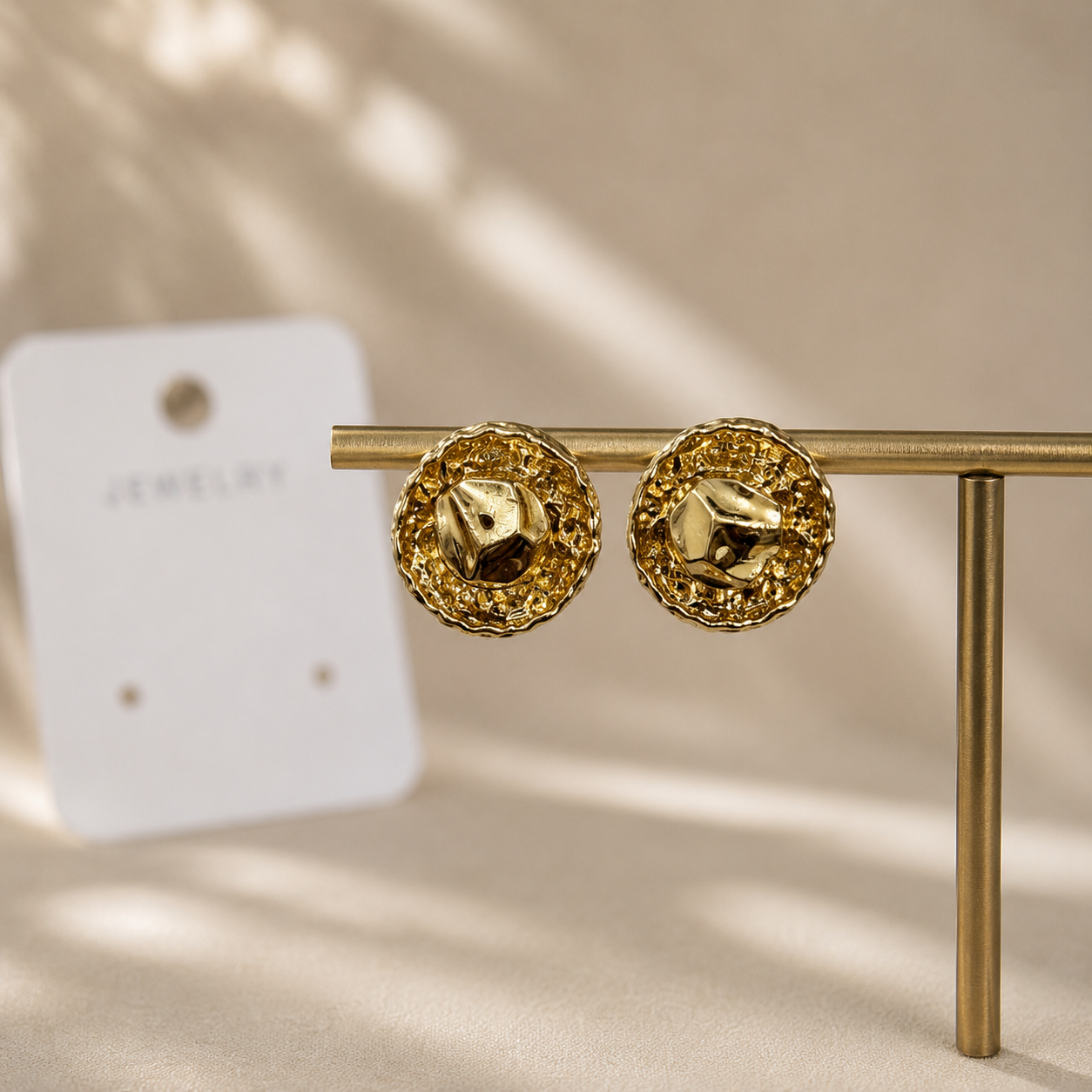 Gold Metallic Studs