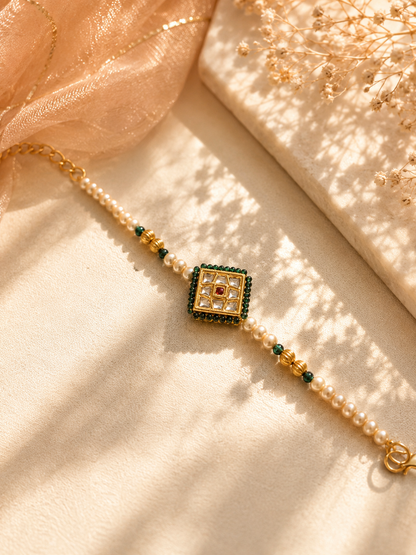Kundan Rakhi for Him & Her