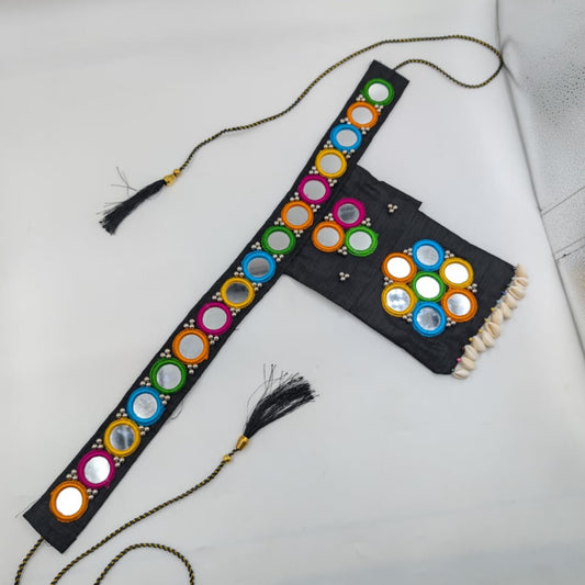 Navratri Kamarpatta with Mobile Cover