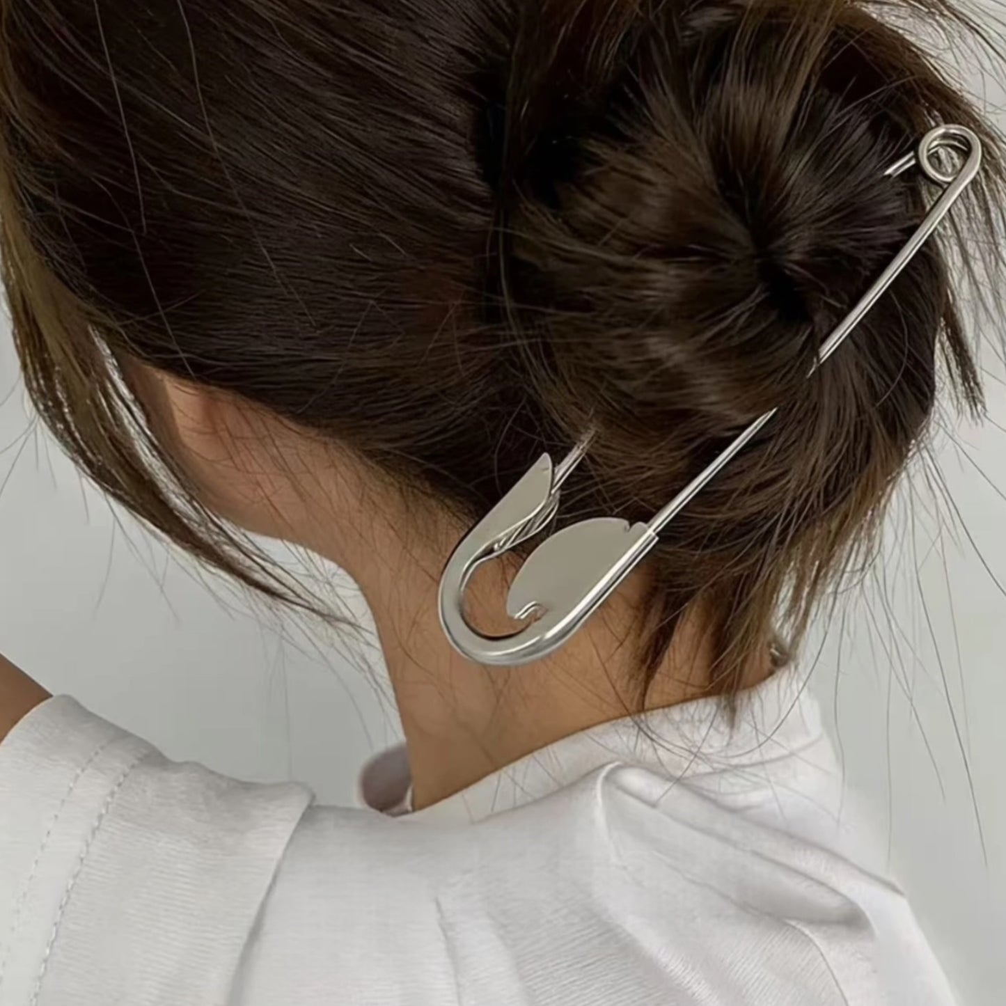 Viral Safety Pin for Hair Bun