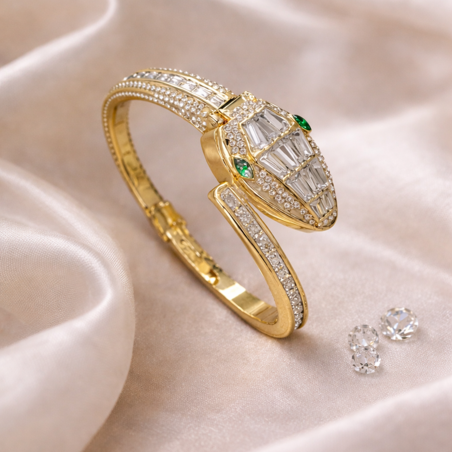 Stylish Snake Watch Bracelet