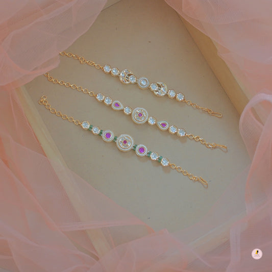 Polki Kundan Bracelets for Her