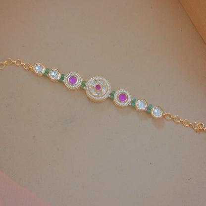 Polki Kundan Bracelets for Her