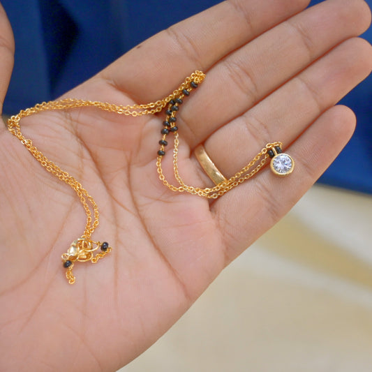 Minimal Mangalsutra for Modern Brides