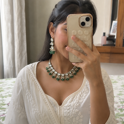 Ananta Meenawork Colorful Neckpiece