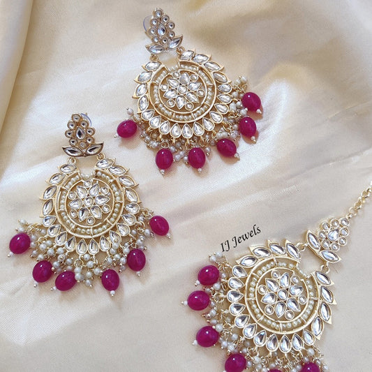 Sonam Earrings Tikka