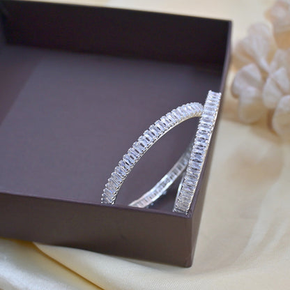 Affordable Zircon Bangles ( Set of 2 )