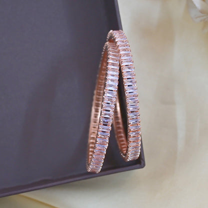 Affordable Zircon Bangles ( Set of 2 )