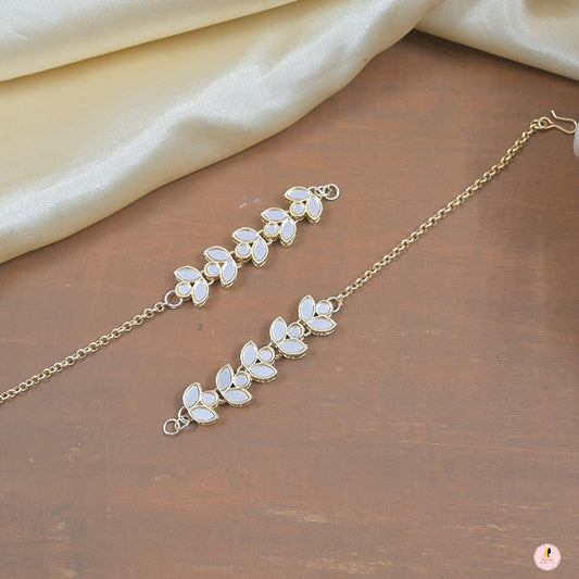 Golden Ear Chain For Earrings