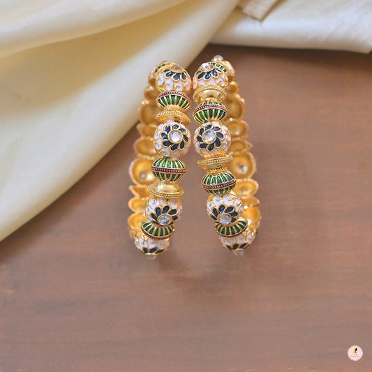Women’s Meenawork Two Piece Traditional Bangles