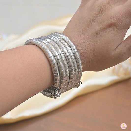 Trendy Silver Adjustable Kada