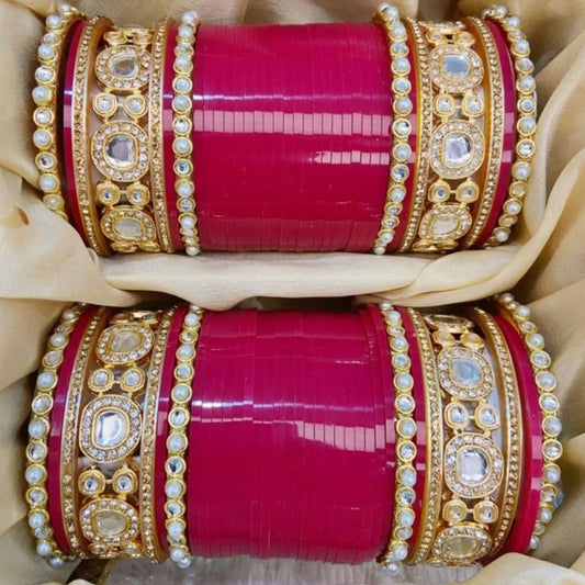 Polki Kundan Bridal Chooda Set