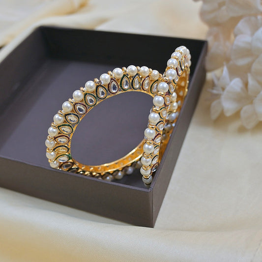 Colorful Meenawork Gokru Bangles