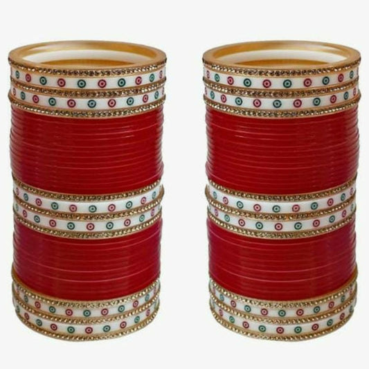 Krishna Red Chooda Set