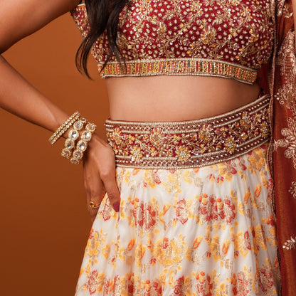 Stylish Polki Inspired Bangles