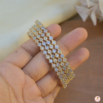 Shoma Premium Set of 4 AD Bangles