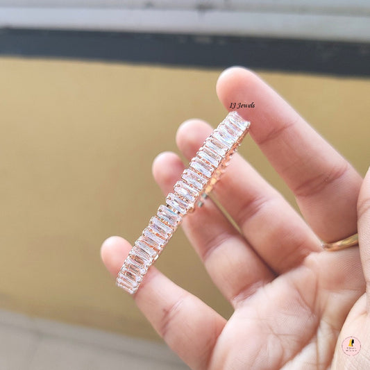 Adjustable Zircon Rose Gold Bracelet