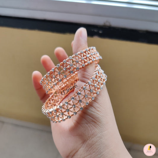 Daily Wear Rose gold Bangles