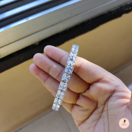 Zircon Ad Adjustable Bracelet