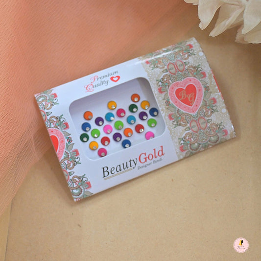 Single Diamond Stone Colorful Bindi Pamplet