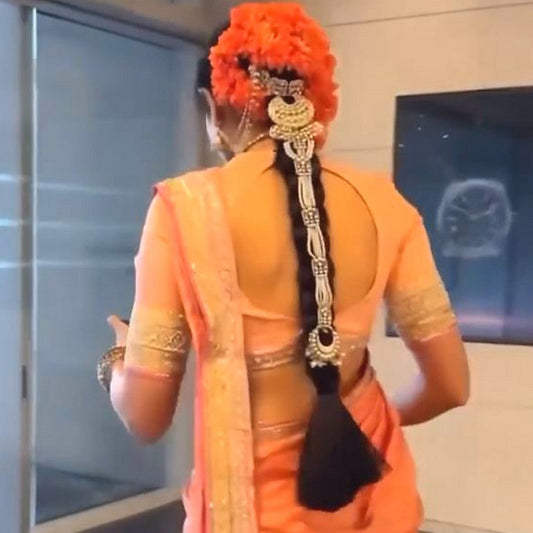 Sobhita Styled Hair Choti Brooch
