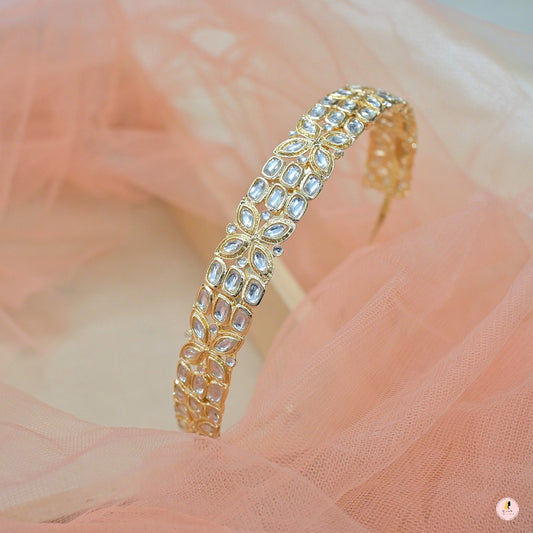 Pachi Kundan Hairband