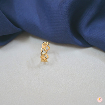 Heart Anti Tarnish Ring