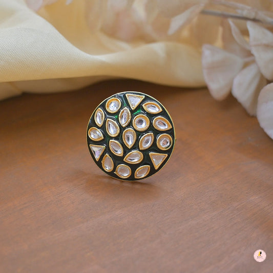 Aarushi Meena Work Adjustable Ring