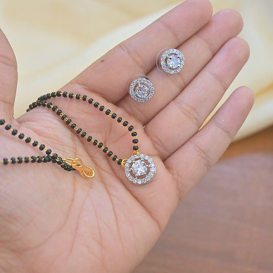 Premium AD Solitaire Mangalsutra