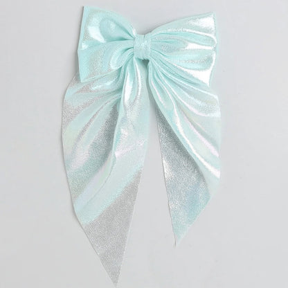 Glossy Hair Bows - Pack of 6