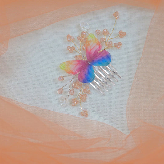 Multi color Butterfly Hair Accessory for Her
