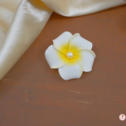 Cute Floral Clip on Hair Accessory