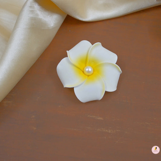 Cute Floral Clip on Hair Accessory