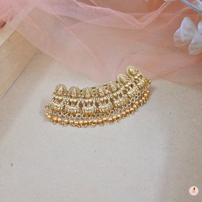 Lakshmi Motif Hair Clutcher for Her