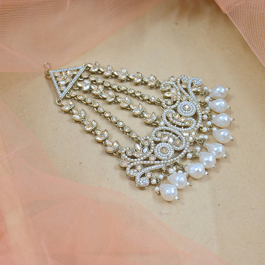 Champagne Colored Pakistani Passa Jhumar