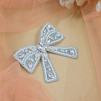 Blingy Diamond Studded Bow