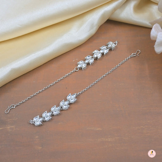 Silver Ear Chain for Earrings