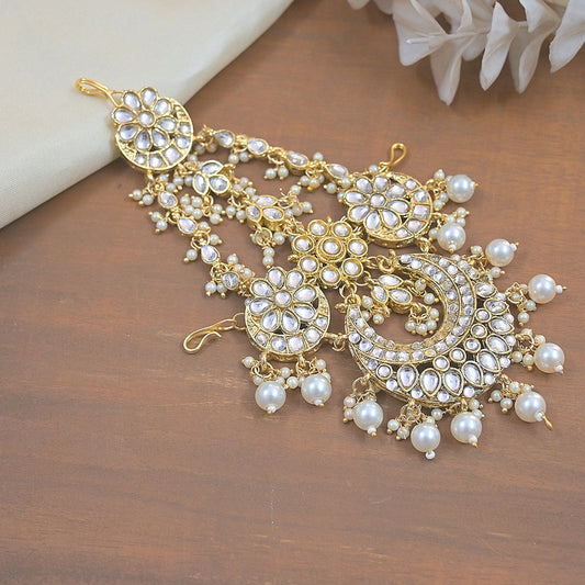 Shabnam Gold Plated Oversized Passa