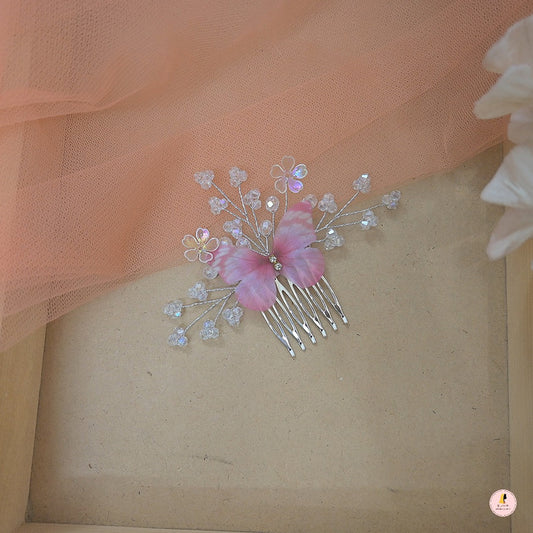 Elegant Indo-Western Butterfly Hair Accessory