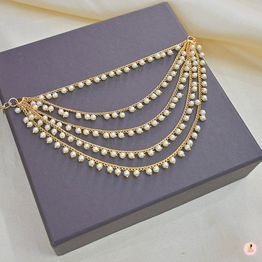 Copper 5 Layer Earchain