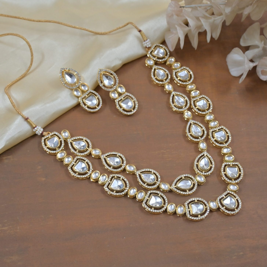 Prabhjot Polki Kundan Short Mala