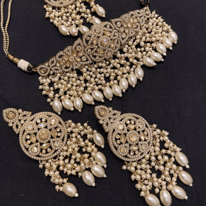 Twinkle Champagne Premium Jewellery Set