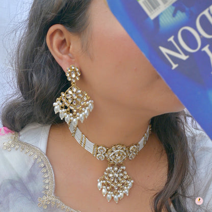 Anshul Antique Pearl Choker Set