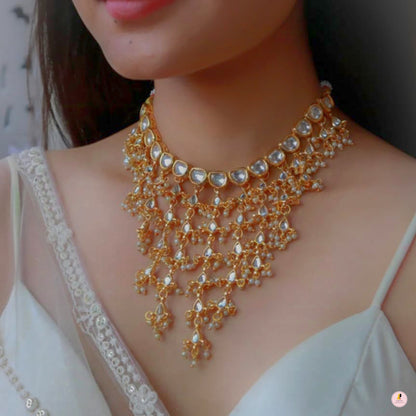 Attiya Kundan Layered Jewellery Set